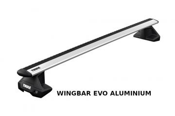 Complete set wingbar evo aluminium 210