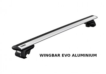 Complete set wingbar evo aluminium open railing 15