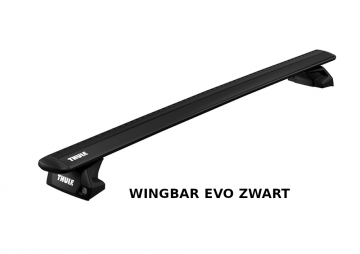 Complete set wingbar evo zwart 121